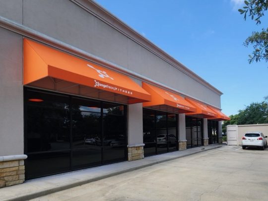Commercial Vinyl/Canvas Awnings