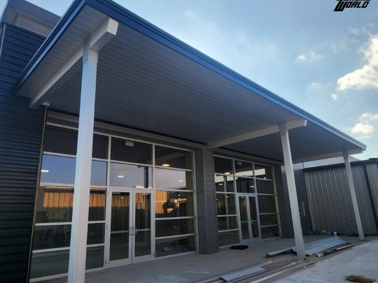 Architectural Lean To Canopy